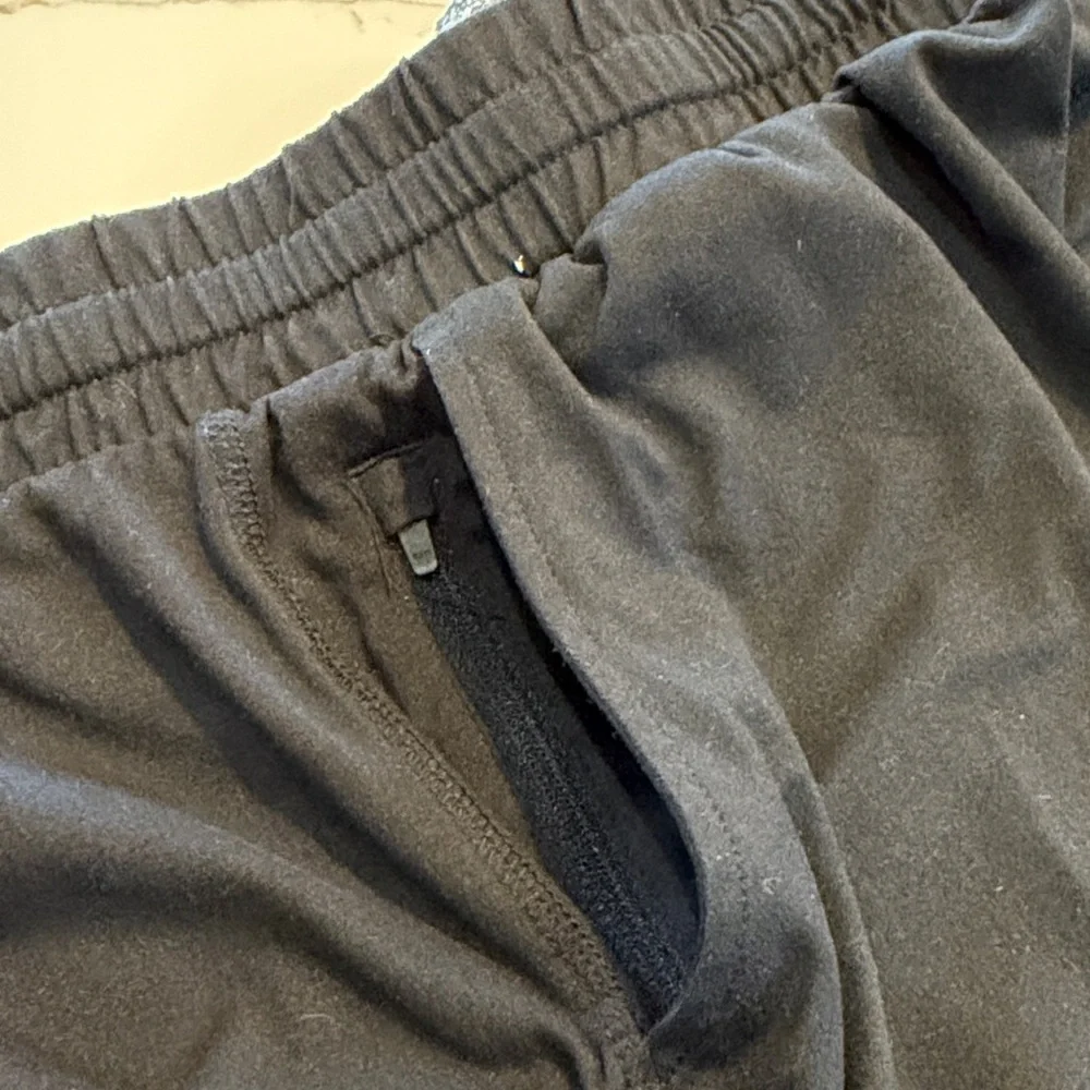 Women's Active Drawstring Shorts - Gray & Black - Picture 7 of 9